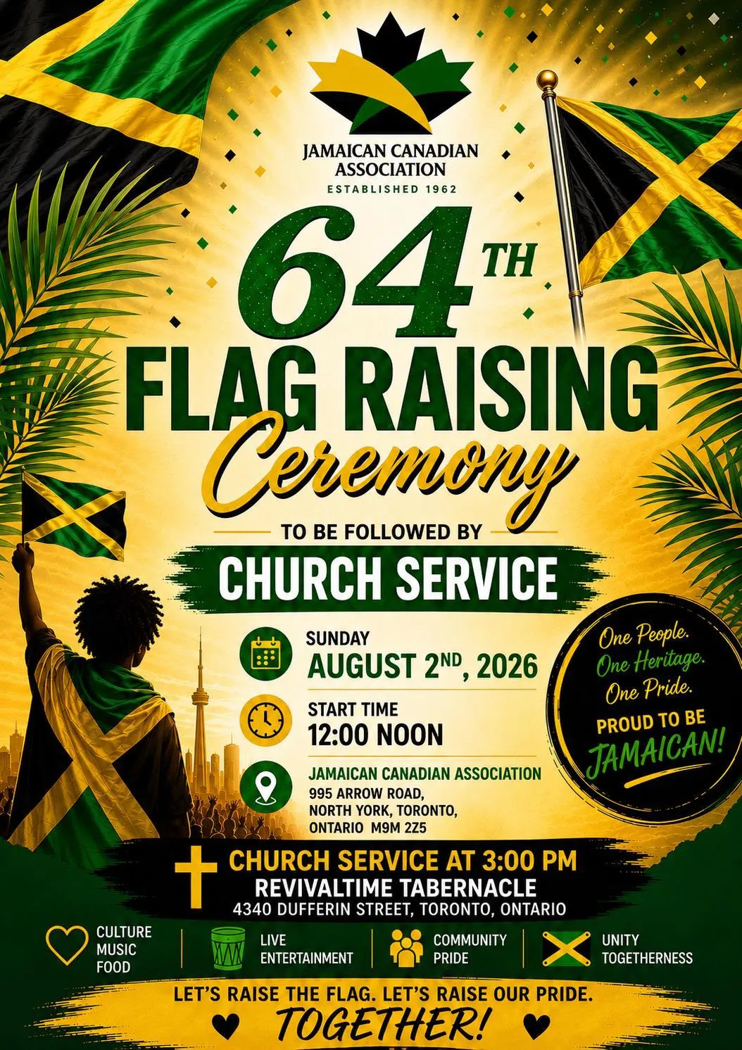 JCA 64th Flag Raising Ceremony