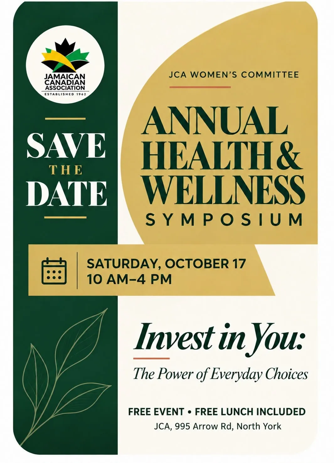JCA Annual Health & Wellness Symposium 2026