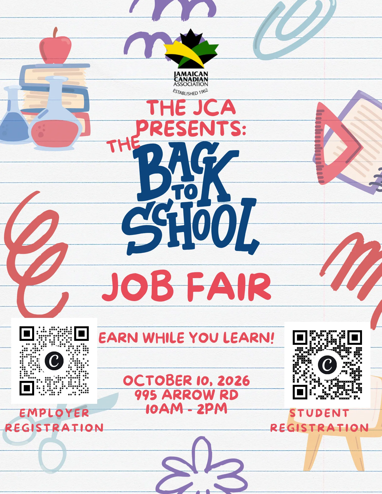 JCA Back to School Job Fair 2026